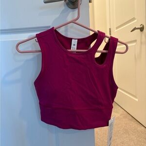 Lululemon Athletica Mastered Motion Cropped Tank